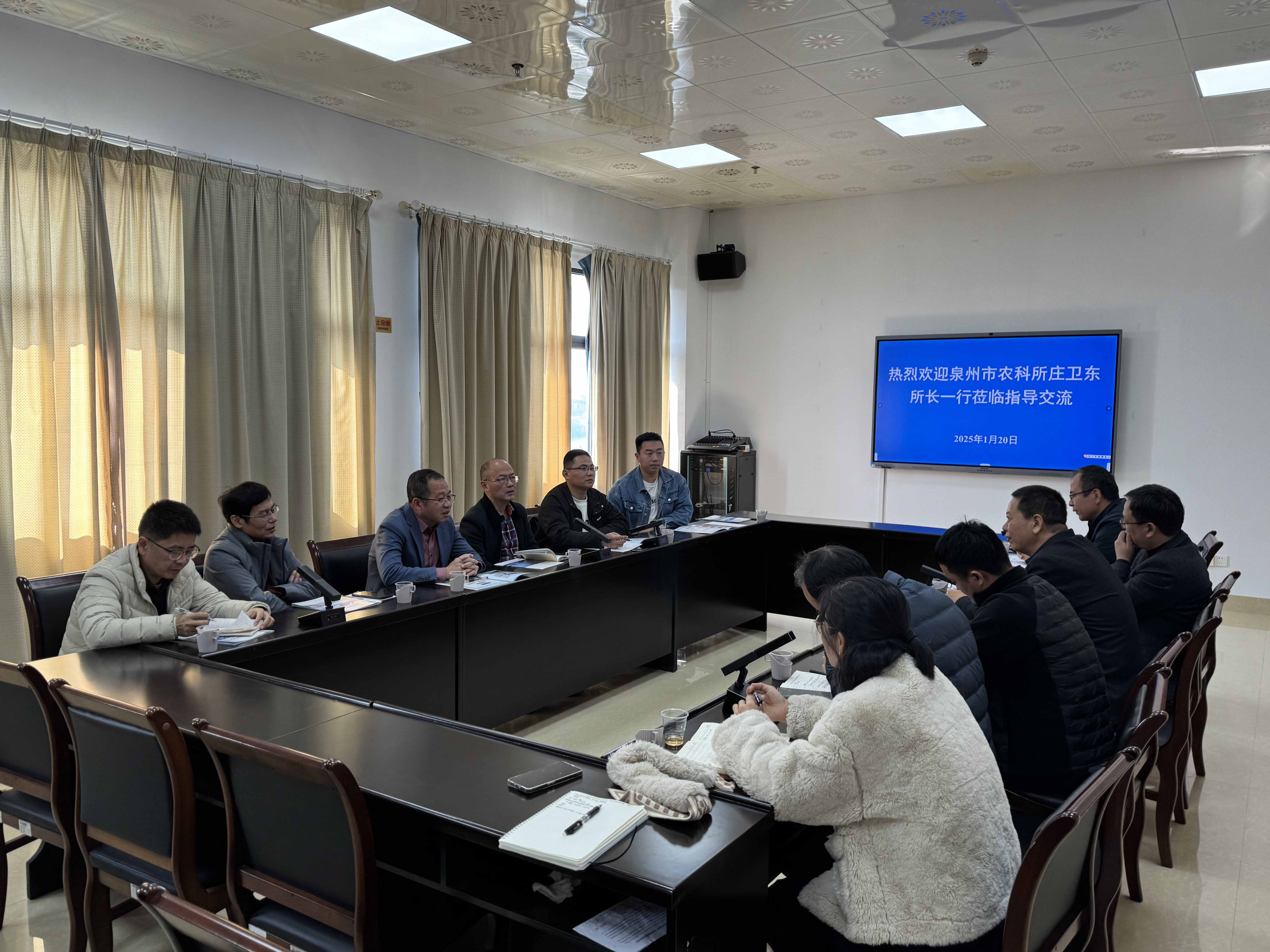 晋江市农学会与泉州市农科所联合前往漳州学习省级地方标准制修订